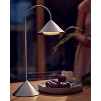 Grasp Transportabel Lampe H47 Børstet Rustfrit Stål
