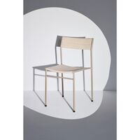 Vev Eetkamerstoel Grijs Beige/ Naturel