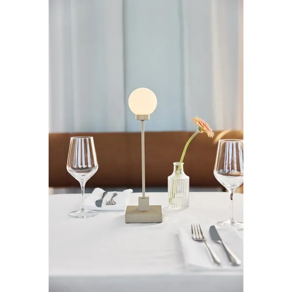 Snowball Draagbare Lamp Beige