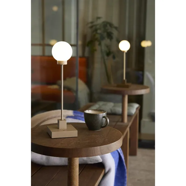 Snowball Draagbare Lamp Beige