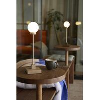 Snowball Draagbare Lamp Beige