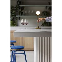 Snowball Transportabel Lampe Messing