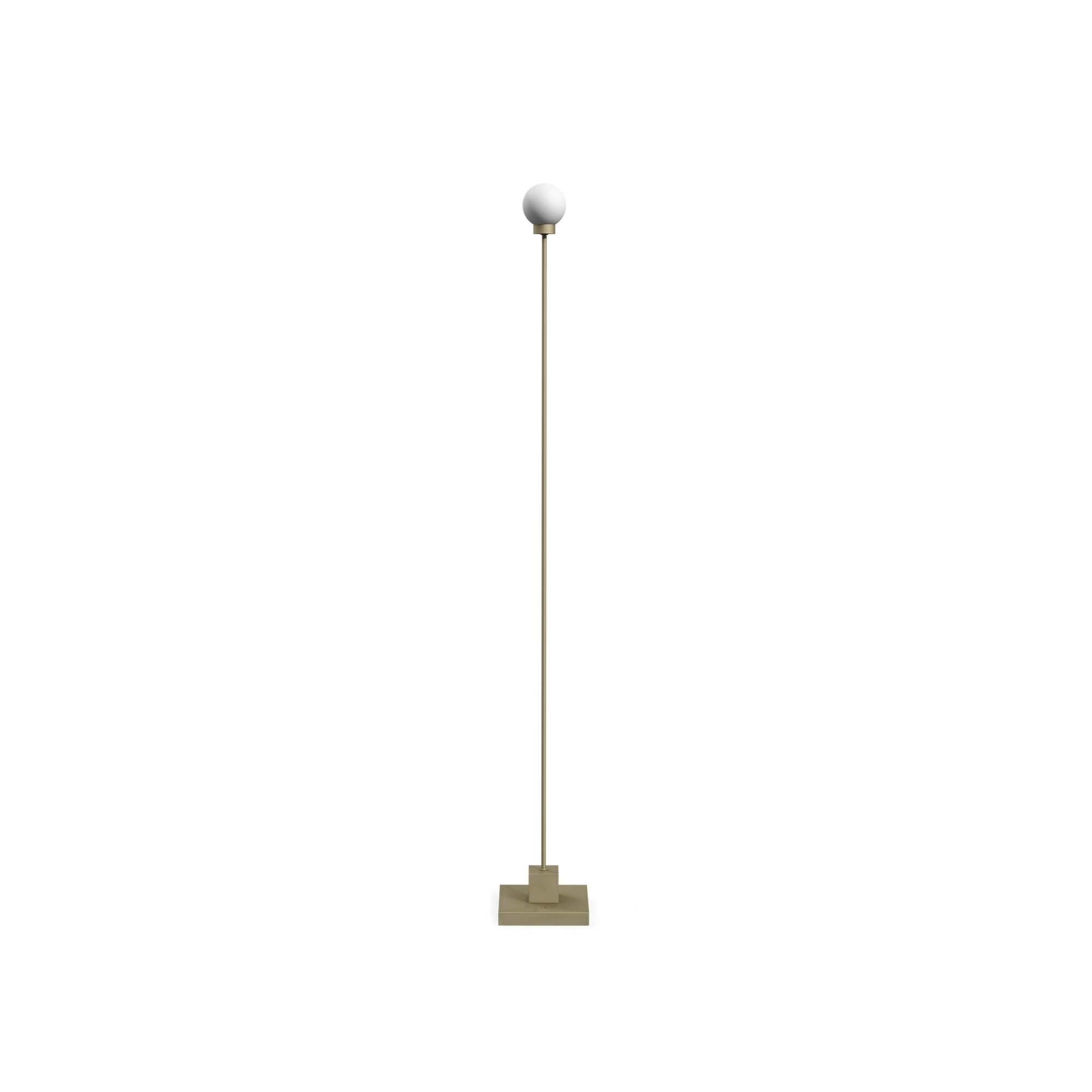 Snowball B&auml;rbar Golvlampa Gr&aring; Beige