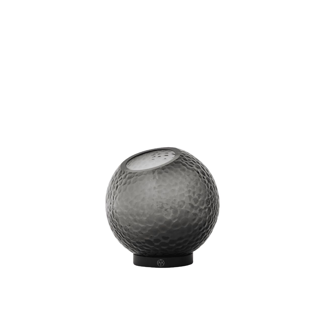 Vase GLOBE BUBBLES Ø17 Noir