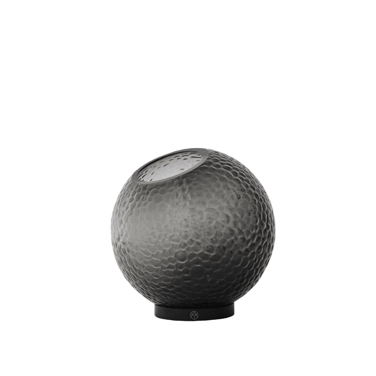Vase GLOBE BUBBLES Ø21 Noir