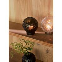 GLOBE BUBBLES Tealight Holder Ø10 Clear