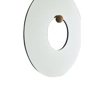CASTELLUM Spiegel Ø80 Helder/ Geolied Eiken