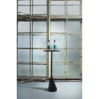 SOLUM Side Table H67 Light Sand/Travertine