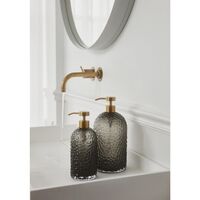ARURA Sæbedispenser H16 Sort/Sølv