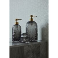 ARURA Sæbedispenser H20 Sort/Sølv