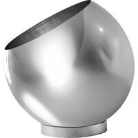 GLOBE Blumentopf Ø30 Silber