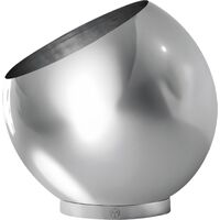 GLOBE Blumentopf Ø37 Silber