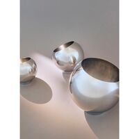 GLOBE Blumentopf Ø37 Silber