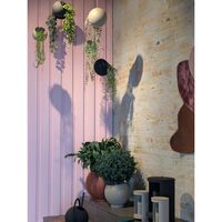 GLOBE Hanging Flowerpot Ø21 Silver