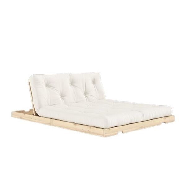 Klapp-Schlafsofa 140x200 Roh/701 Natur