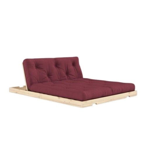 Flip Sovesofa 140x200 Raw/710 Bordeaux