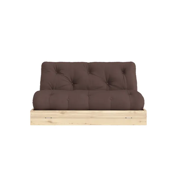 Flip Sofa Bed 140x200 Raw/715 Brown