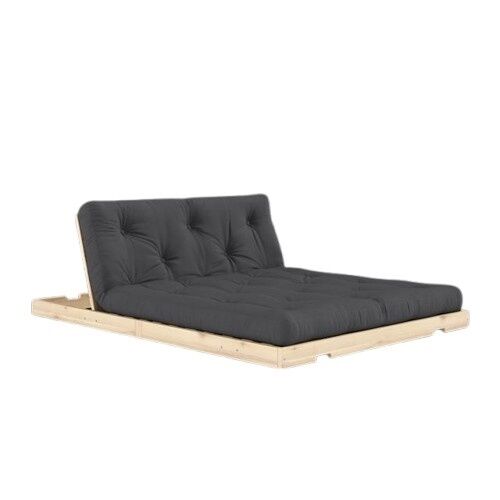 Flip Sovesofa 140x200 Raw/734 Dark Grey