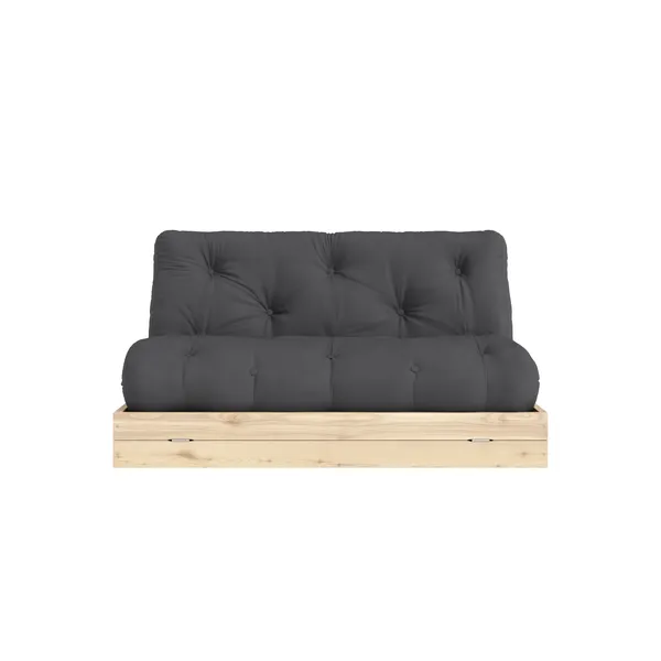 Flip Sofa Bed 140x200 Raw/734 Dark Grey