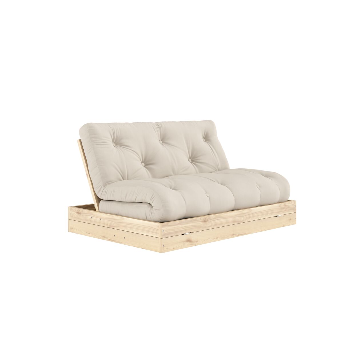 Flip Schlafsofa 140x200 Raw/747 Beige