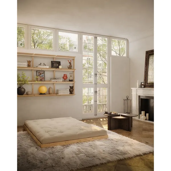 Flip Sofa Bed 140x200 Raw/747 Beige