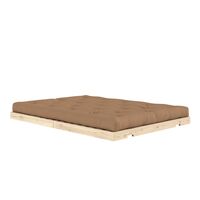 Flip Sofa Bed 140x200 Raw/755 Mocca
