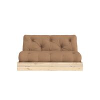 Flip Sofa Bed 140x200 Raw/755 Mocca