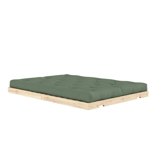 Flip Sofa Bed 140x200 Raw/756 Olive Green