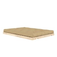 Sofá cama Flip 140x200 Raw/758 Wheat Beige