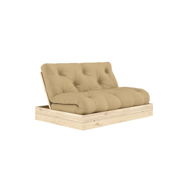 Flip Sofa Bed 140x200 Raw/758 Wheat Beige