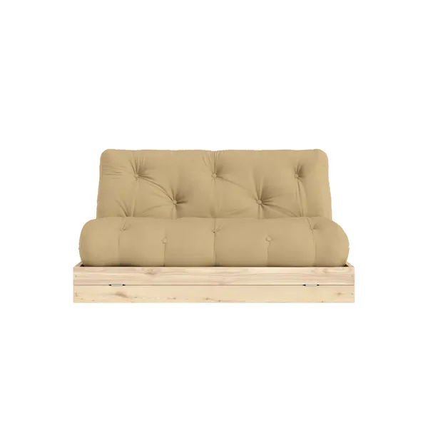 Flip Sofa Bed 140x200 Raw/758 Wheat Beige