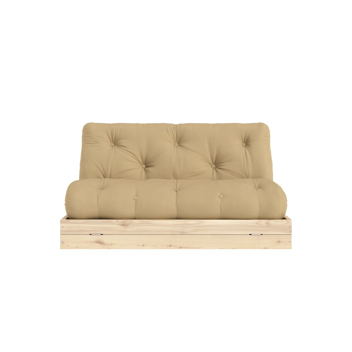 Sofá cama Flip 140x200 Raw/758 Wheat Beige