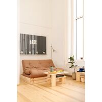 Sofá cama Flip 140x200 Raw/758 Wheat Beige