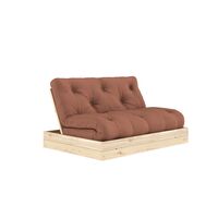 Klapp-Schlafsofa 140x200 Roh/759 Tonbraun