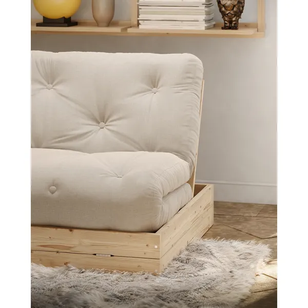 Flip Sofa Bed 140x200 Raw/914 Linen