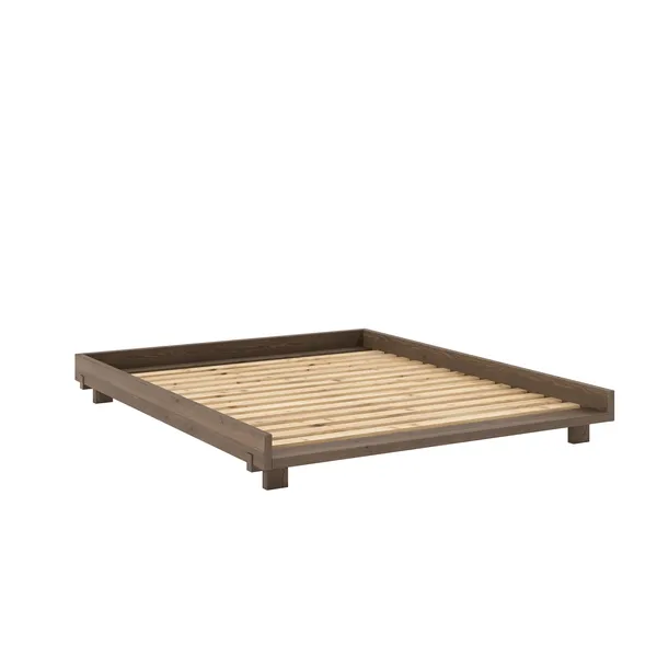 Social Bed Frame 160x200 Carob Brown