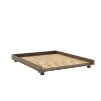 Social Bed Frame 160x200 Carob Brown