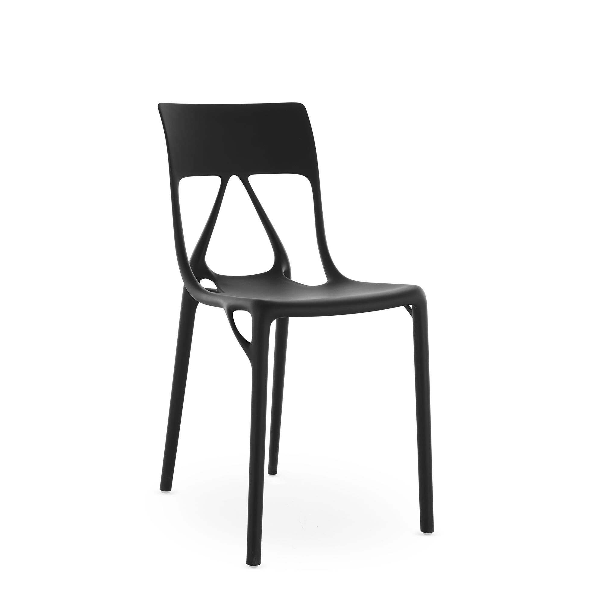 AI LITE Spisestuestol Sort