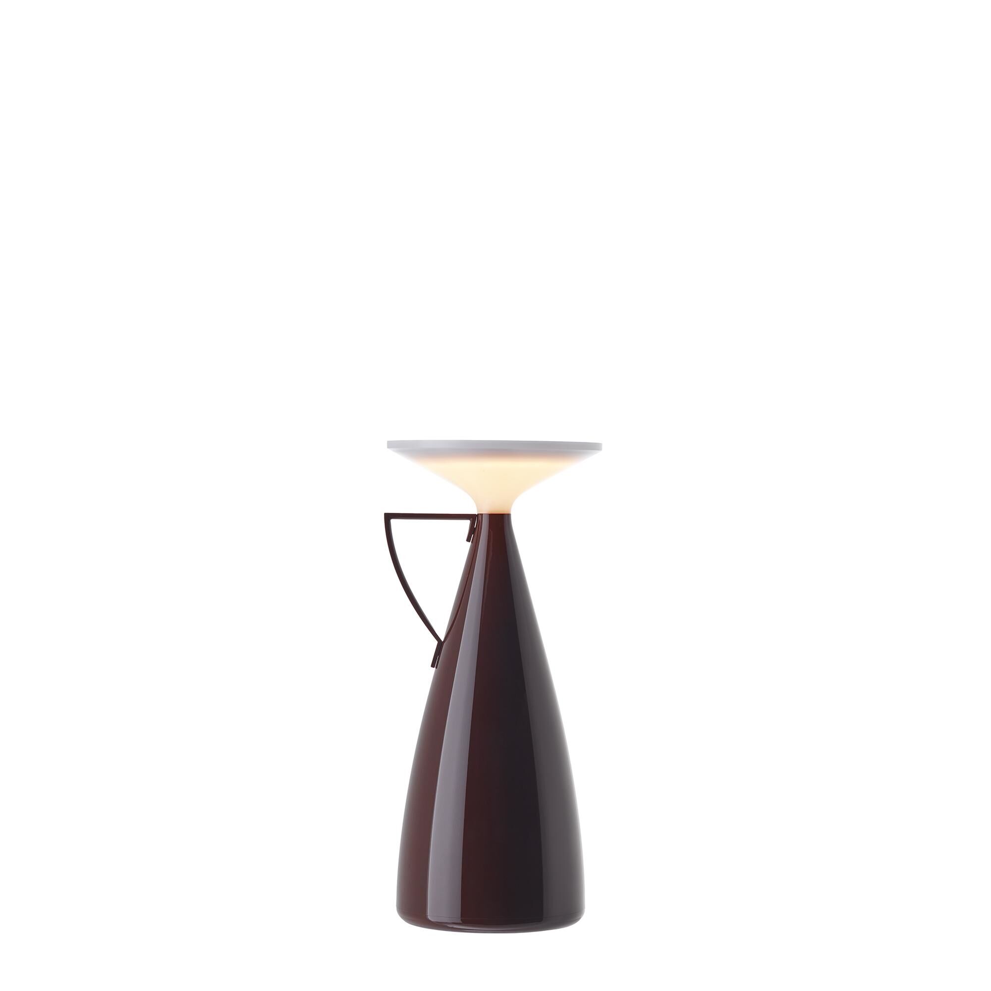 CAMOMILLE Bordslampa Burgundy