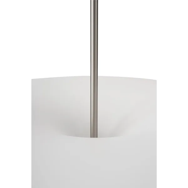 Kantarell Pendelleuchte Ø60 Aluminium/ Weiß