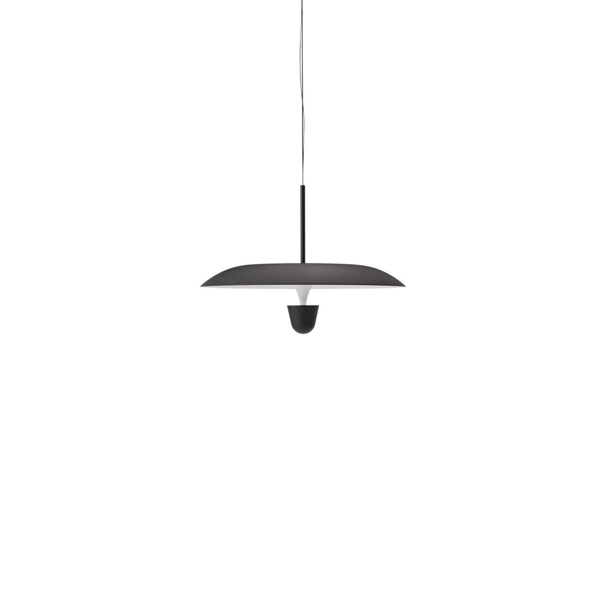 Kantarell Pendant Ø55 Black/ White