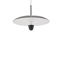 Kantarell Pendant Ø55 Black/ White