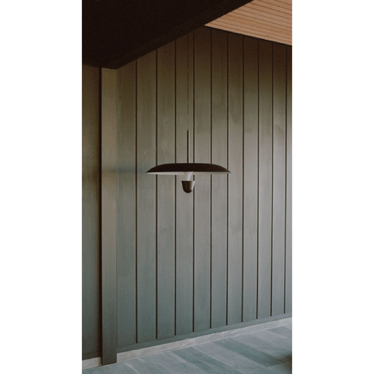 Kantarell Pendant Ø55 Black/ White