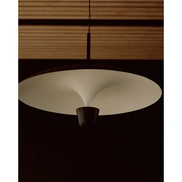 Kantarell Pendant Ø55 Black/ White