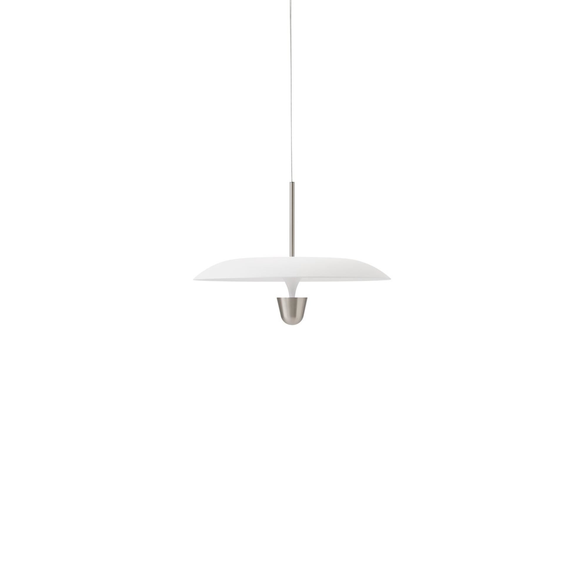 Suspension Kantarell Ø55 Aluminium/ Blanc