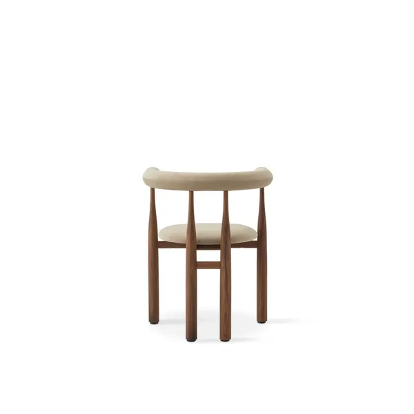 Bukowski Dining Chair Walnut/ Megan 26 Beige