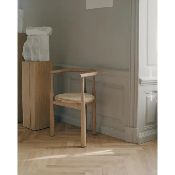 Bukowski Dining Chair Black/Wooly Plus 1008