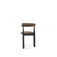 Bukowski Dining Chair Black/Wooly Plus 1008