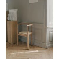 Bukowski Dining Chair Oak/Barnum Lana