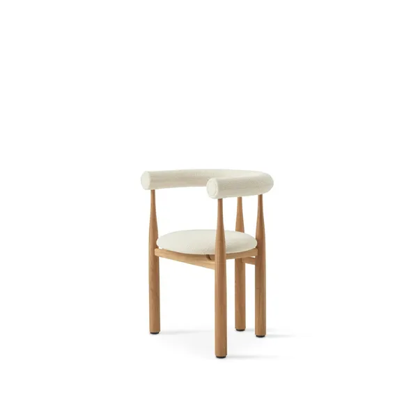 Bukowski Dining Chair Oak/Barnum Lana